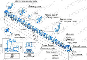 М.СТ.078 Пресс гидравлический для шихтовки статора ПЭД