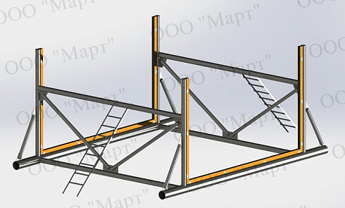 M.STL.008 Tubing joint rack