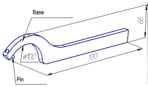 M.I.010 Mounting spanner for the section submersible motor