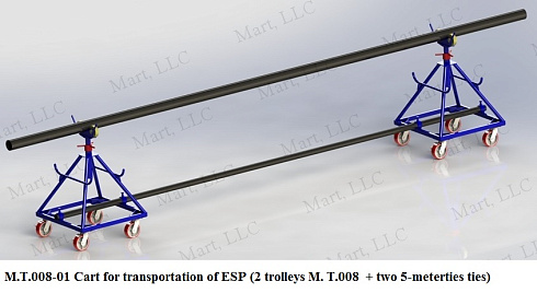 M.T.008 ESP transportation trolley