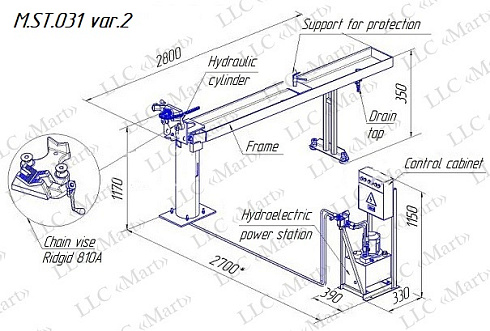 M.ST.031 Protector repair bench