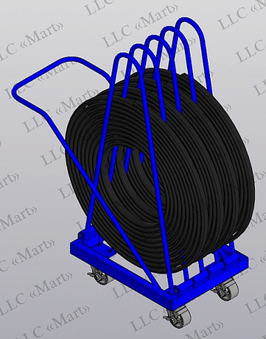 M.T.013 Transfer trolley for cable extensions