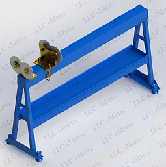 M.ST.057 GS static rotor balancing bench