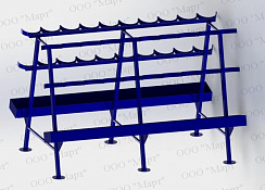 M.STL.015 Storage rack for gas separators and intake sections