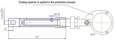 M.I.002 Torque spanner attachment