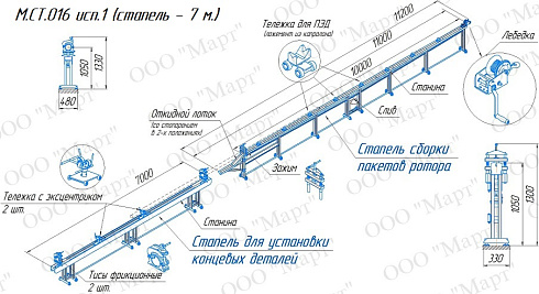 М.СТ.016 Линия сборки ПЭД 