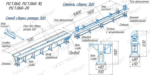М.СТ.060 Линия сборки секций ЭЦН 