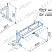 M.STL.012 P-shaped inclined rack with oil collector
