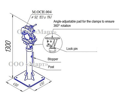 M.ST.022 Protector disassembly and assembly bench