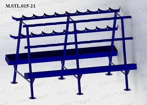 M.STL.015 Storage rack for gas separators and intake sections